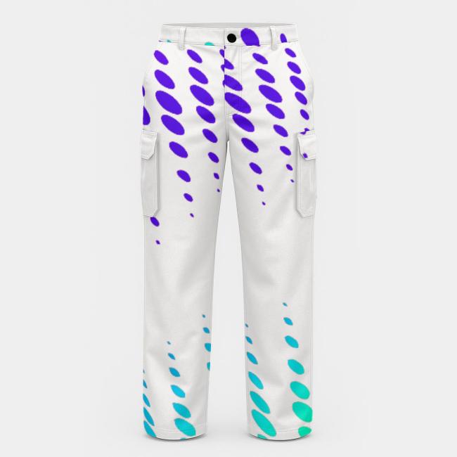 Preview: Cargohose mit Chiquito - Hose, lang oder kurz, bunt, 100% Polyester, Grösse S-5XL, fester Stoff, Normale Passform, Mischling, Mix, Ratonero Bodeguero Andaluz